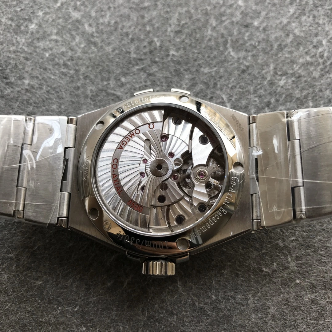Timeless CBD Factory Omega Constellation Co-Axial 38mm Silver Textured Dial (123.10.38.21.02.001) 1:1 Super Clone – DD8500 Movement 317